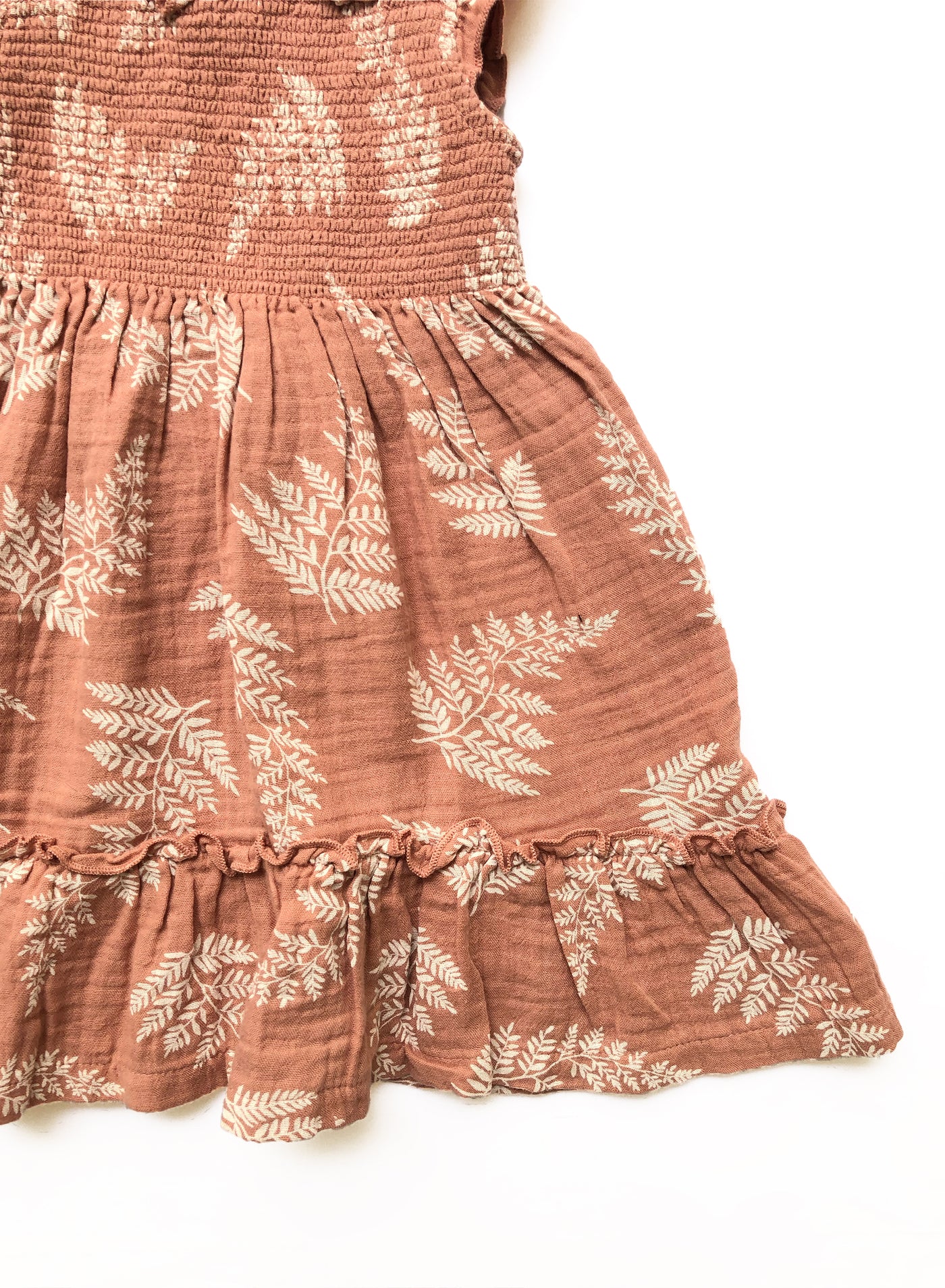 Brown Fern Dress