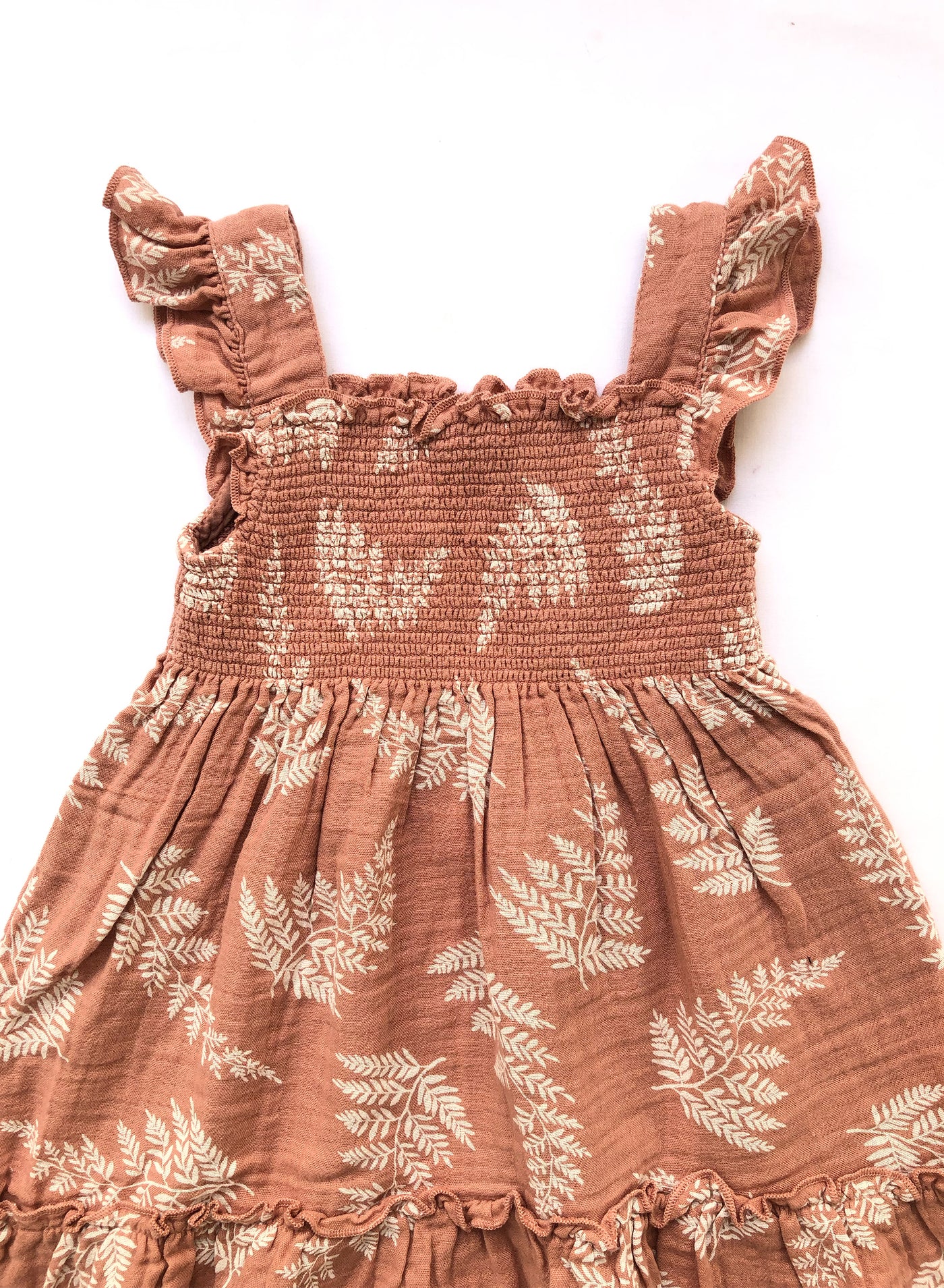 Brown Fern Dress
