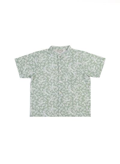 Mage Botanical Green Shirt