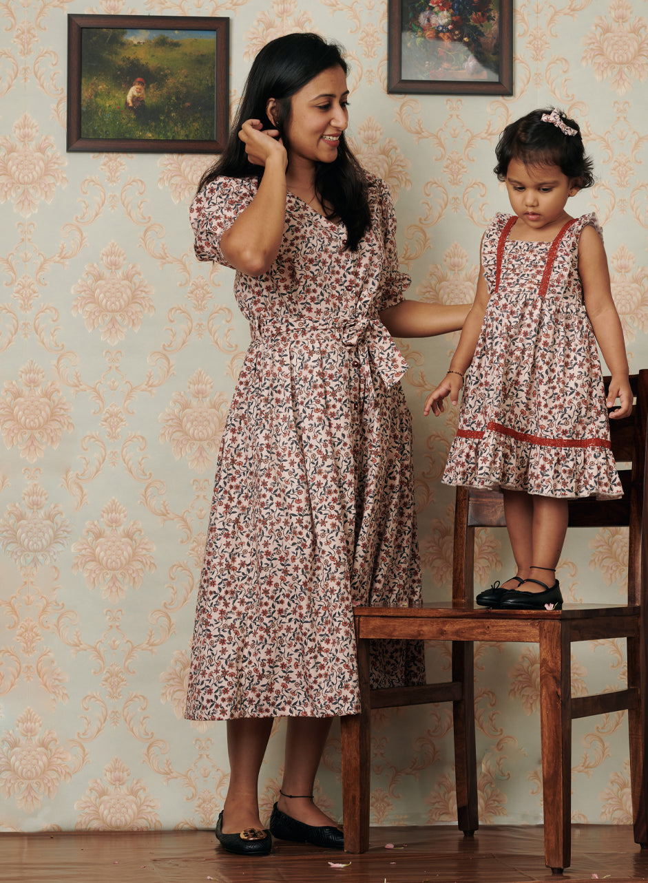 Freya Adult & Child Twinning Dress - From Elfin House