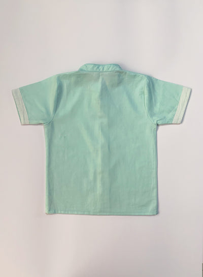 Elijah Mandarin Collar Shirt - Elfin House