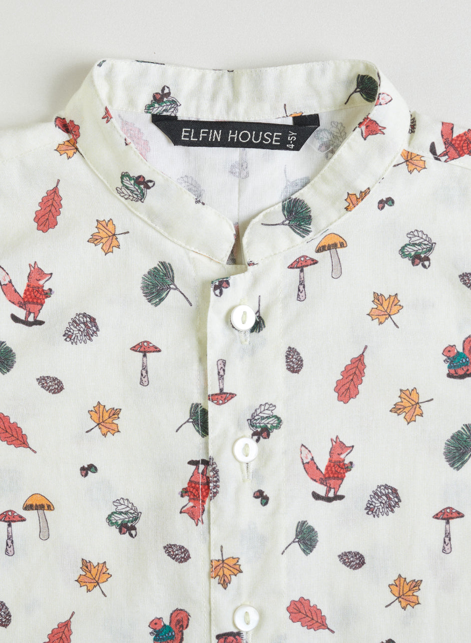 Chester Fox Print Shirt - From Elfin House