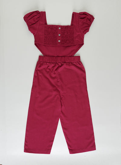 Scarlette Cut Out Jumpsuit - From Elfin House