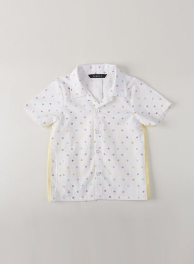 Sky Polka Dot Shirt - From Elfin House