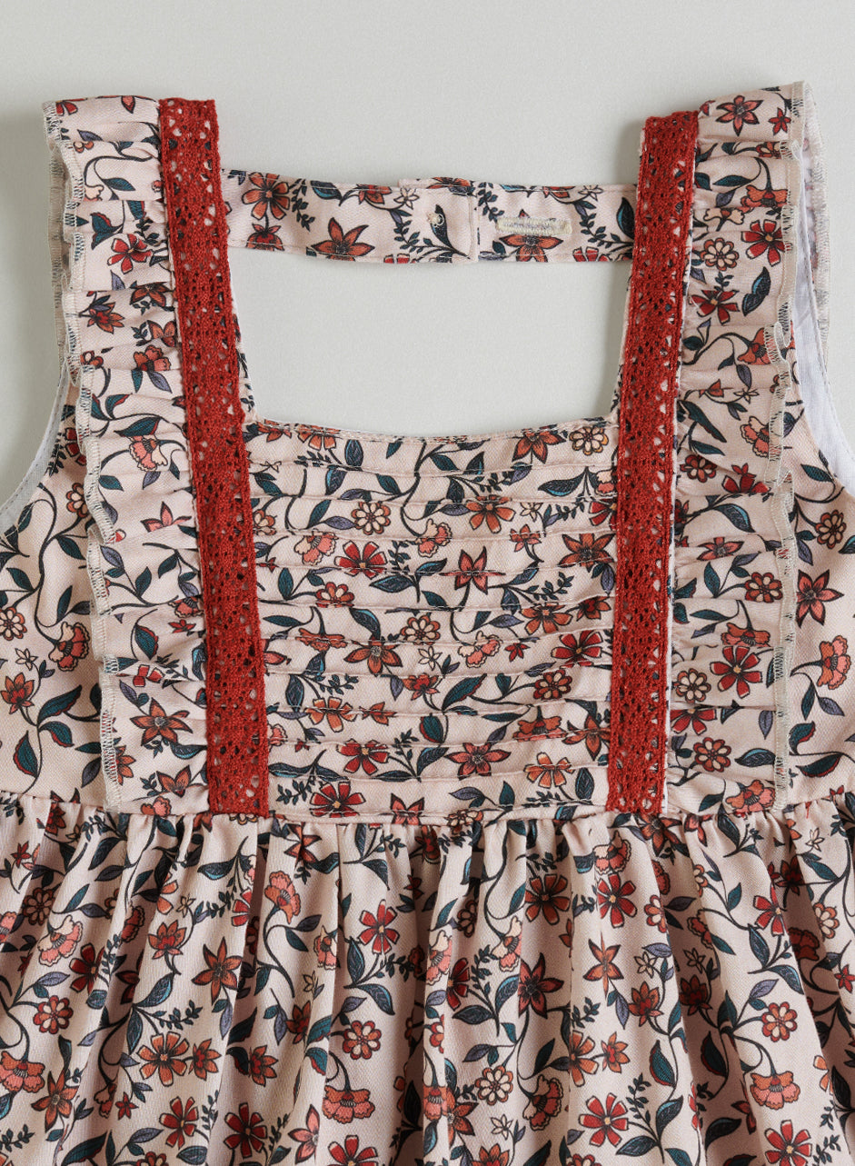 Freya Floral Print Dress - From Elfin House