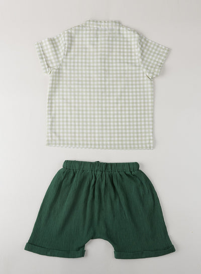 Ollie Gingham co-ord - From Elfin House
