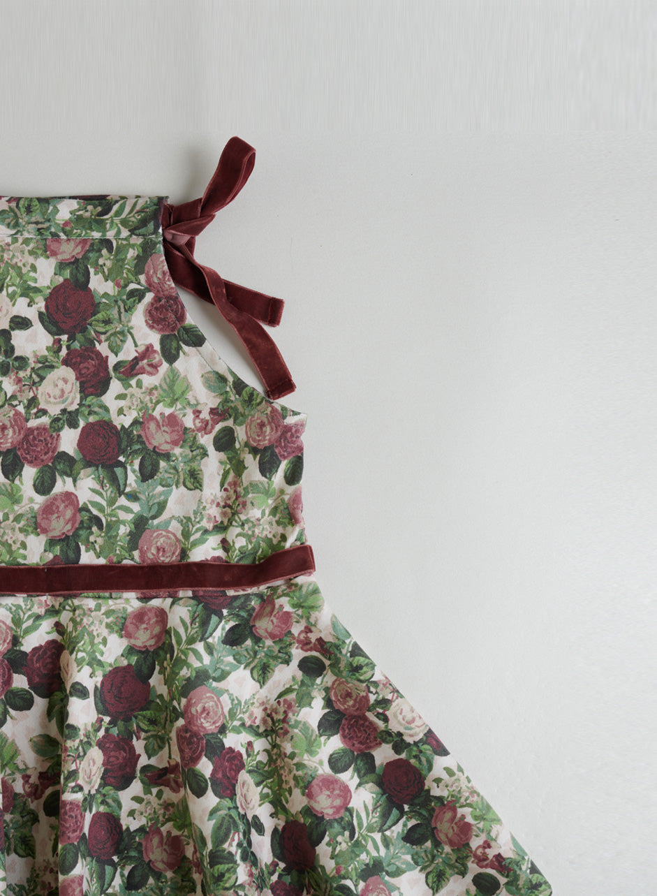 Victoria Rose Print Dress - From Elfin House
