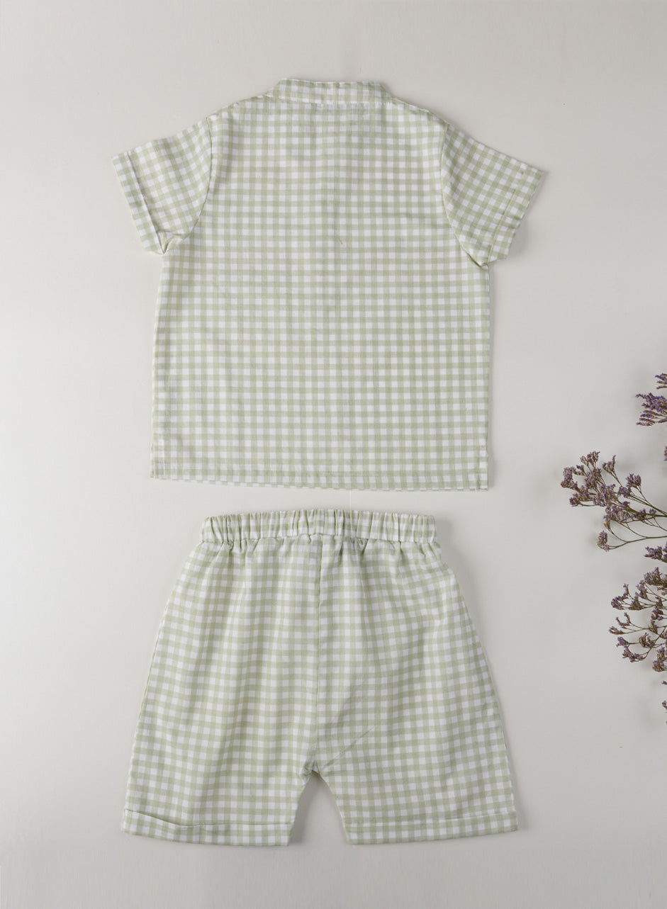 Ollie Gingham co-ord - From Elfin House