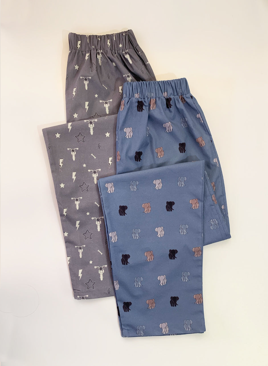 Mix & Match Pack of 2 Men's Pyjama Pants - From Elfin House