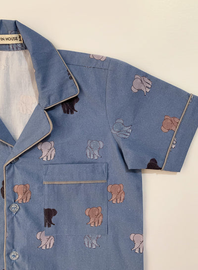 Elephant Kid's Pyjama Set - Elfin House