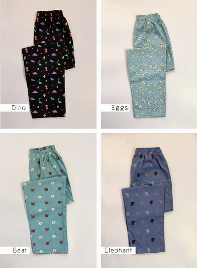 Mix & Match Pack of 2 Women's Pyjama Pants - Elfin House